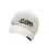 Chapeau réglable de soleil de lettre de broderie de-Gris 1