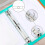 40Pcs A4 Size 3 Hole Zipper Binder Pockets for 3-Ring Loose Leaf Binder 2
