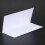 100 Blank Table Name Place Cards, White for Party, Wedding 4