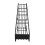 4 Bottle Wire Display Rack Multifunction Syrup Coffee Storage Rack for Milk Tea Cup 3