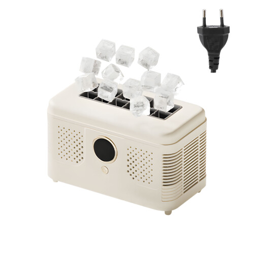 Machine à glaçons 12V, adaptée aux fêtes à domicile et aux-Blanc
