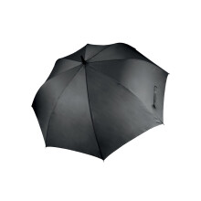 (One Size, Black) Kimood Unisex Large Plain Golf Umbrella