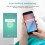 Water Leak Sensor,Wireless Zigbee Smart Home Water Leakage Detector Water Immersing Sensor 4
