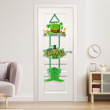 Set de decor din carton cu trifoi pentru Ziua Sfântului Patrick3