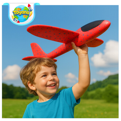 Foam Flying Glider Planes Hand Throw 1 Piece Toy 1