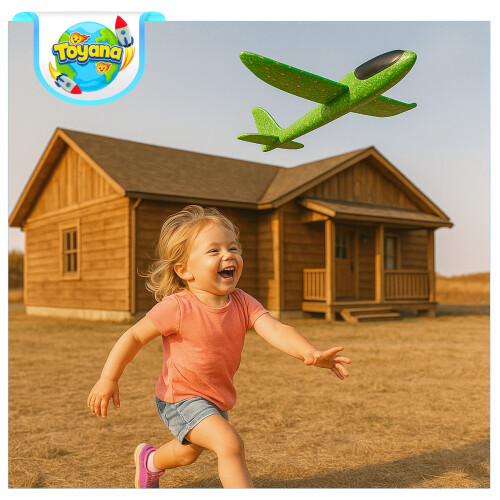 Foam Flying Glider Planes Hand Throw 1 Piece Toy 2