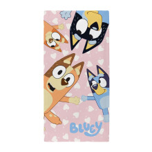 Bluey I Love U Beach Towel