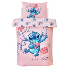 Disney Lilo & Stitch Aloha Junior Duvet Cover and Pillowcase Set