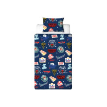 Stranger Things Gorgon Single Duvet Cover and Pillowcase Set