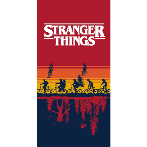 Stranger Things Sunset Beach Towel
