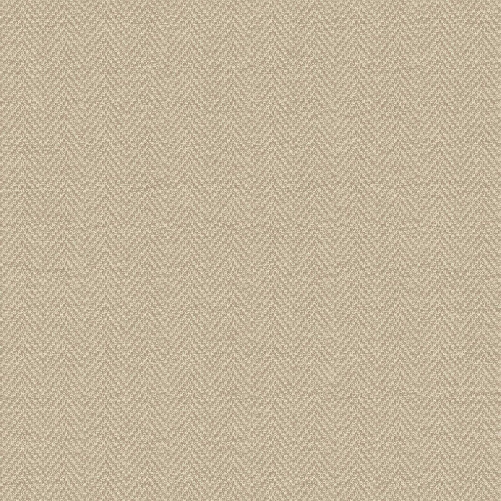 Grandeco Antiga Herringbone Chevron Weave Textured Wallpaper, Taupe - Image 4