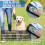Retractable Leash, Nylon with Chew Proof Chain, Heavy Duty for Medium Large Dogs 6