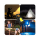 Led Cob Light Rechargeable Pocket Keychain Flashlights, Three Modles Brightness, Bottle Opener 4