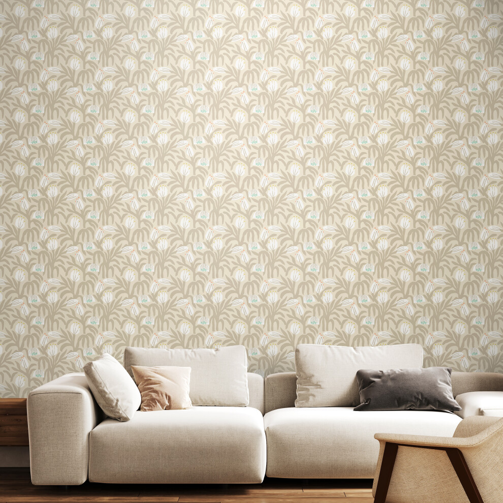 Chunky Flower - Hazelwood 10M Wallpaper 761373411281