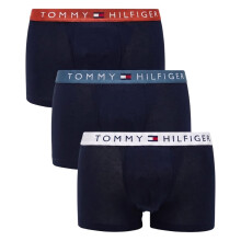 (Orange White Blue, S) Tommy Hilfiger Mens Underwear 3Pack TH Original