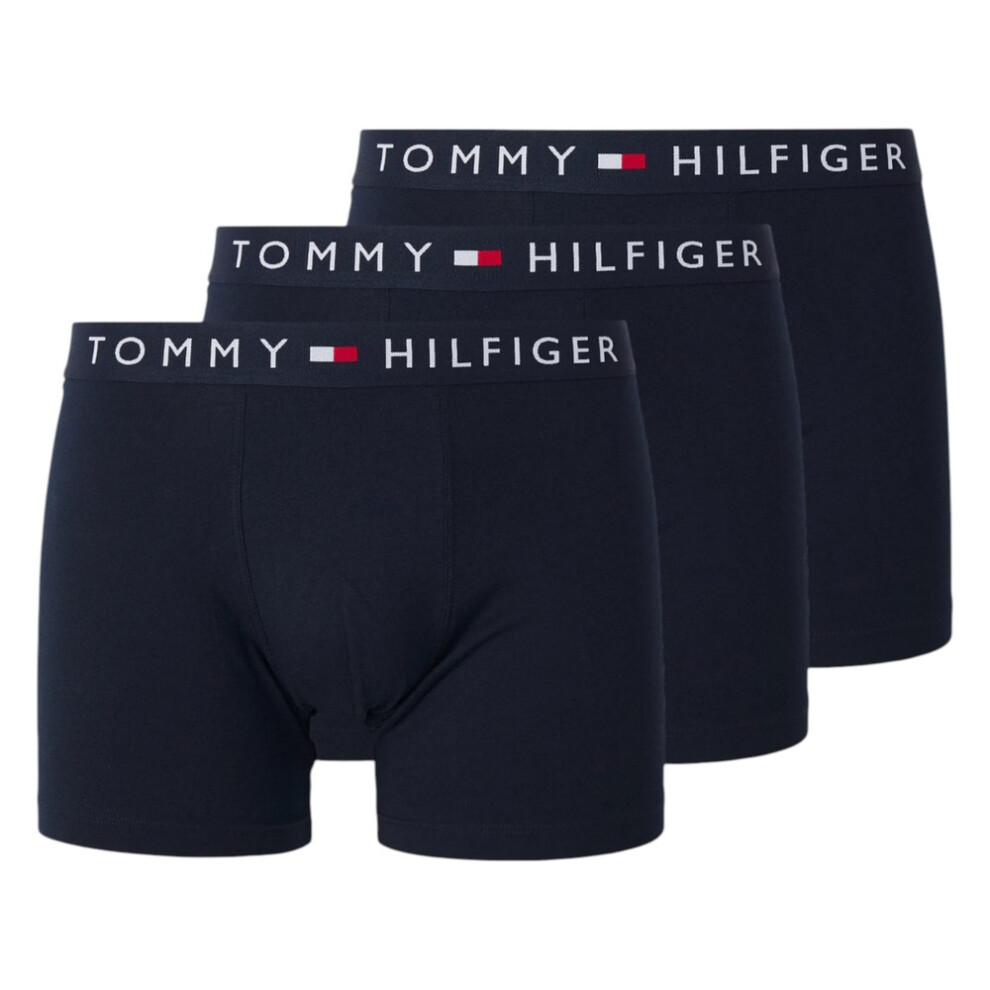 Tommy Hilfiger (Navy, Xl) Mens Underwear 3Pack Th Original Blue