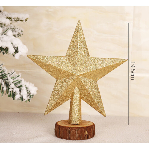 Godom Christmas Tree Top Star Ornament 4 pcs 1
