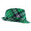 Grøn ternet Fedora-hat til St. Patricks Day 4