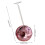 Disco Ball Cup with Clear Straw 1 Piece 2