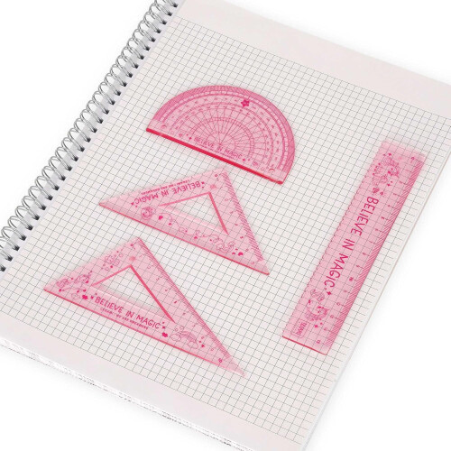 Legami You Rule! Geometry Set Ruler Square Unicorn 2