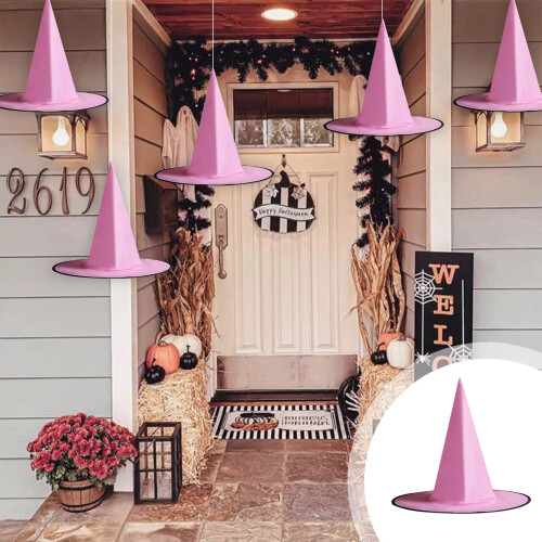Witch Hat Halloween Decoration Polyester 1 pc 1