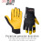 Arbeitshandschuhe aus vollnarbigem Hirschleder, Unisex, 3D 3