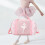 Bolsa rosa para balé infantil – Nylon, Alça ajustável. 2