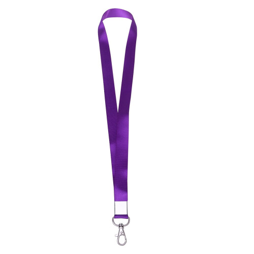 Set van 2 paarse ID-lanyards met metalen sluiting 1