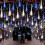 LED φώτα Meteor Icicle για εξωτερικούς χώρους12 ιντσών10 σωλήνες240 LED 3