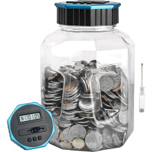 Ekstra stor digital myntbank 2,4 l