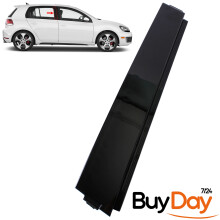 Rear Right B-Pillar Trim Cover Panel, Offside (O/S) Driver Side, Exterior Door Pillar Glossy Trim, Fits 5-Door Golf MK6 Models 2009-2013, 5K6839902B