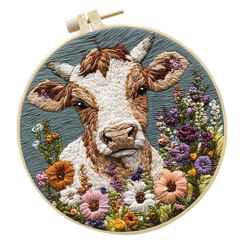Relaxing Hand Embroidery Activity Set For Stress- ullish