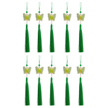 Funktionelles 26 cm langes Fransenzubehör mit-Grün