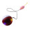 Active Pet Toy Ball with Automatic Direction-red and white 1