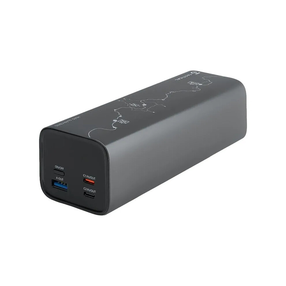 Tactical Squad Head Quarters 27000Mah Power Bank With Tft Display - Grey 8596311296604