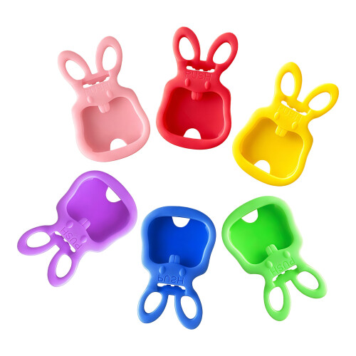 Pack of 6 Efficient Rabbit Themed Dust Proof Can Opener Easy to