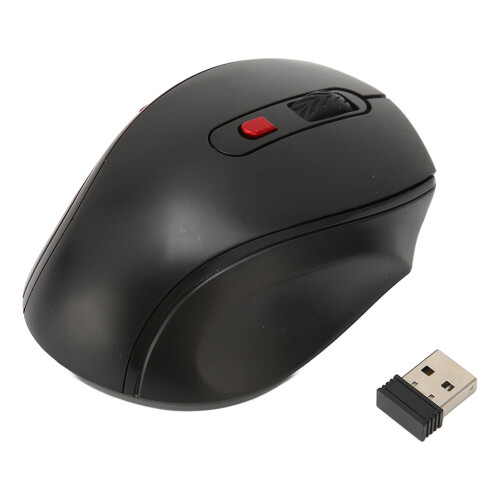 Mouse da gioco wireless con 1600 DPI e design ergonomico.