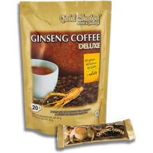 Ginseng Coffee Deluxe - Soluble Coffee with Ginseng - 20 Sticks of 20 g