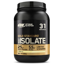 Optimum Nutrition Gold Standard 100% Whey Protein Isolate Powder, Vanilla, 930g, 31 Servings