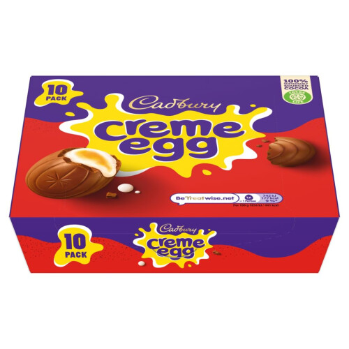 Cadbury Cadbury Cream Eggs 400g Pack of 10