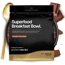 Protein Works | Superfood Breakfast Bowl - GOLD Innovation, Award-Winning Protein Cereal, High Protein Breakfast, Grains, Seeds, Oats, High Fibre, Dou