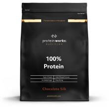 Protein Works - 100% Protein, 2.5kg, High Protein Blend, 100 Shakes, Chocolate Silk