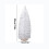 White Mini Bottle Brush Christmas Tree 7.87 inch with 3