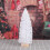 White Mini Bottle Brush Christmas Tree 9.84 Inch with 5