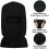 Schwarze Acryl-Thinsulate-Winter-Gesichtsmaske 2
