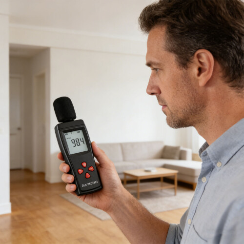Lightweight Noise Measuring Tool High Accuracy 30 To 130dBA 1