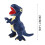 Jucărie de pluș dinozaur super moale, 29 cm 3