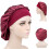 Sleep Hat Navy Satin Wide Headband 1 Piece 5