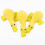 HEVIRGO Pipande Hundleksak Anka Form 2-pack 5