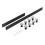 NES Home Nes Home Grey Shower Tray Panel & 8pcs Bath Legs For Rectangle Tray 1